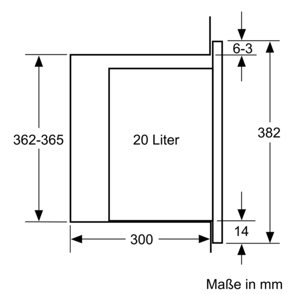 Bosch Einbau-Mikrowelle BFL524MW0