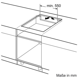 Siemens Induktions-Kochstelle 60cm Edelstahl EH675LFC1E