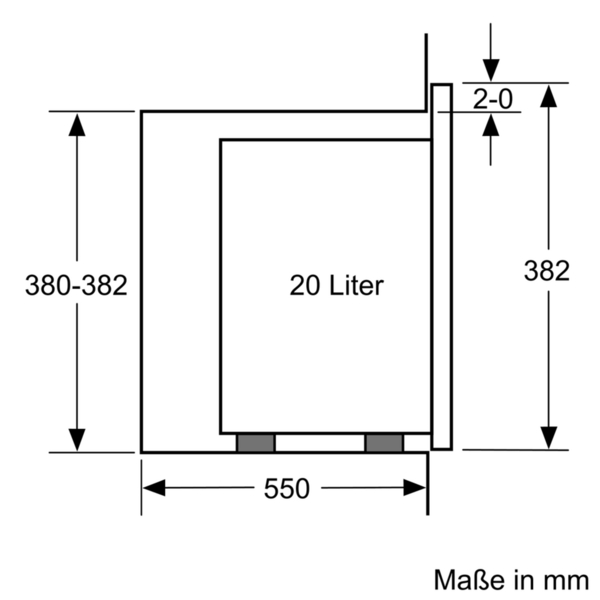 Bosch Einbau-Mikrowelle BFL524MW0