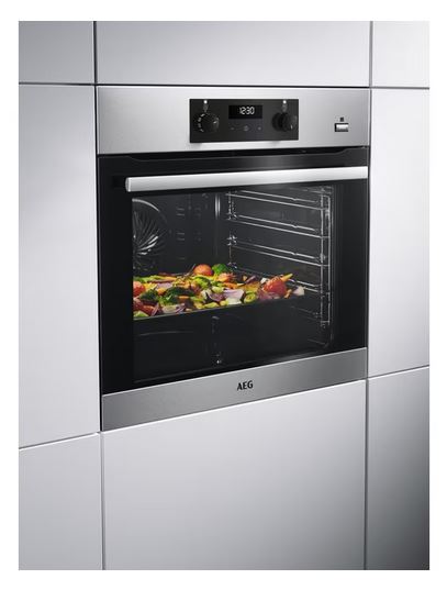 AEG Einbaubackofen BEB355020M A+