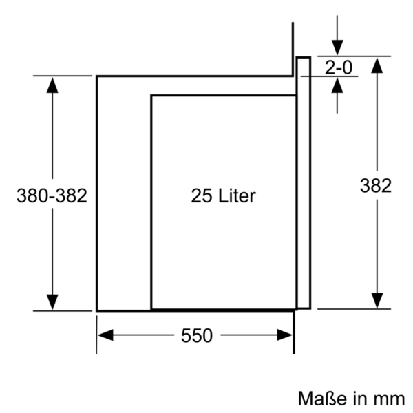 Siemens Einbau-Mikrowelle iQ500, 59 x 38 cm  BE555LMS0