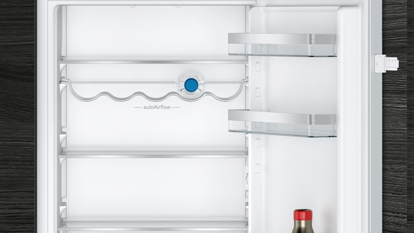 Siemens Einbau-Kühl-Gefrier-Kombination mit Gefrierbereich unten, 177.2x54.1cm, Schleppscharnier KI86NVSE0