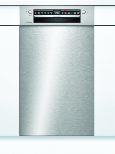 Bosch Exclusiv Unterbau-Geschirrspüler Edelstahl 45cm SPU4ELS00D
