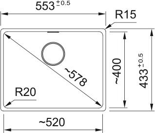 Franke Spülbecken Maris MRG 210-52 Fragran. Bl.matt 1350683045