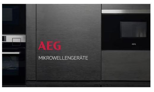 AEG Einbau Mikrowelle mit Grillfunktion 50 cm MBB1755DEM