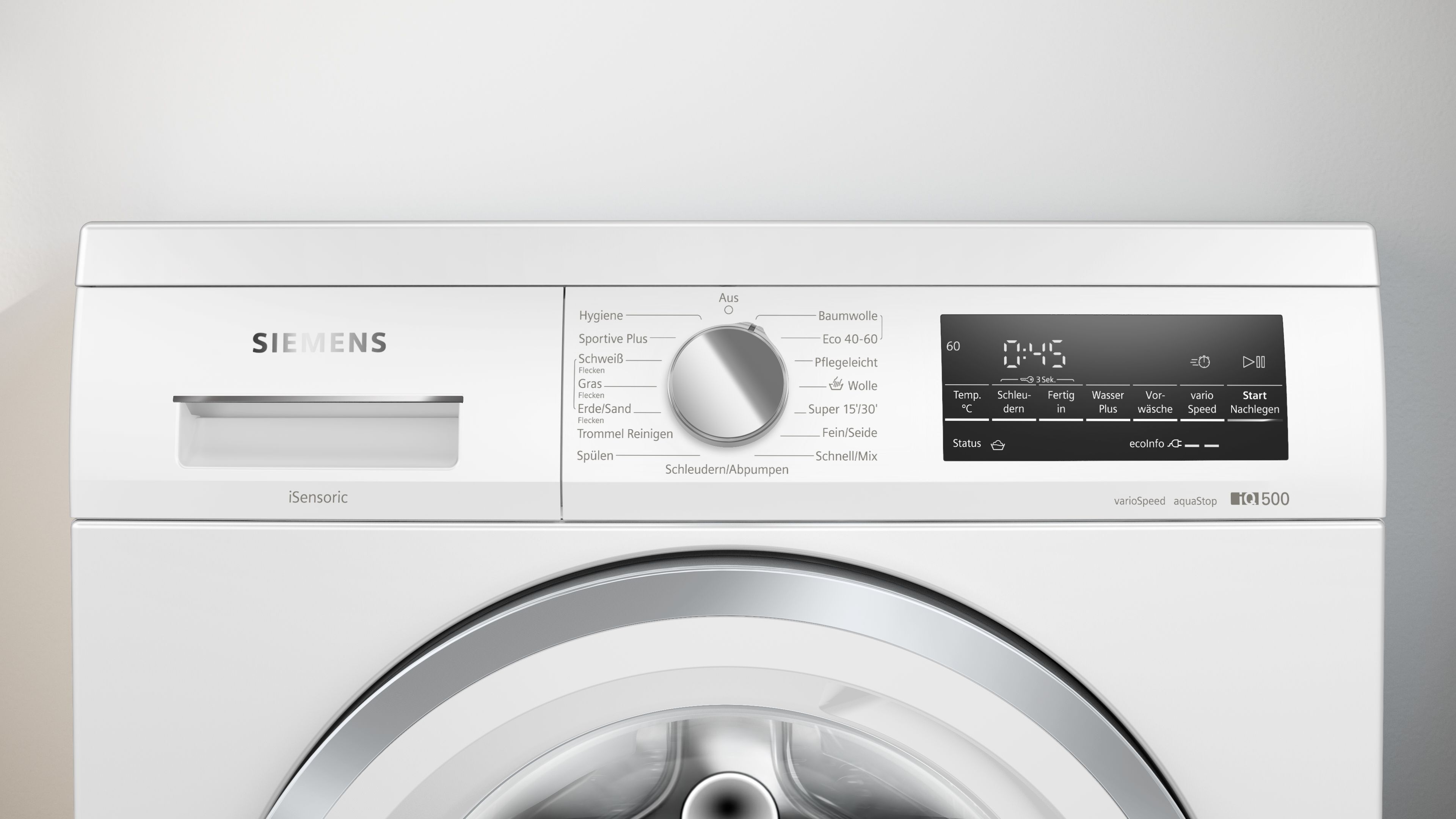 Siemens Waschmaschine Frontlader 8kg unterbaufähig WU14UT98W