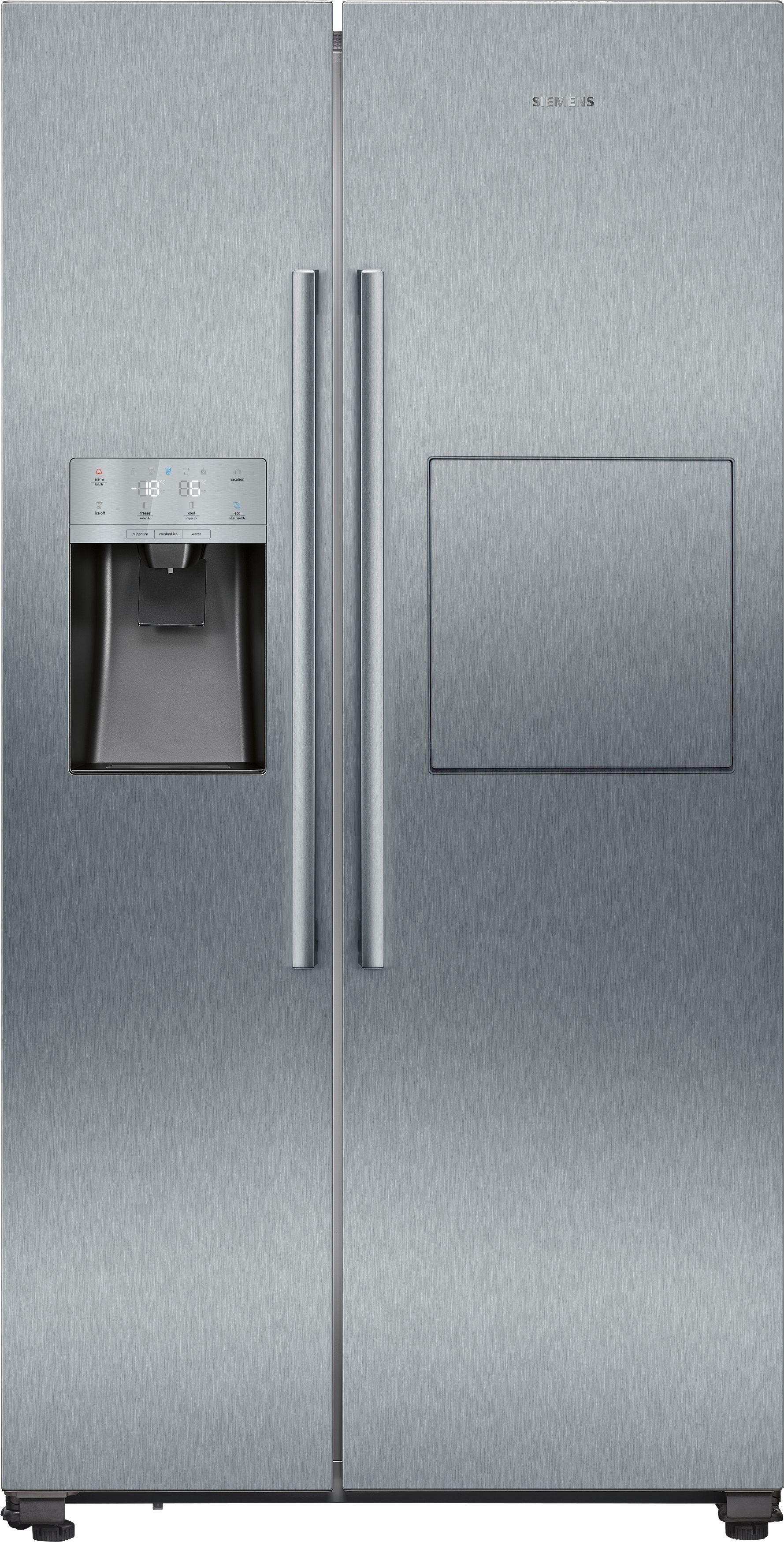 Siemens Amerikanischer Side by Side 178,7x90x8cm Gebürsteter Stahl AntiFingerprint KA93GAIDP