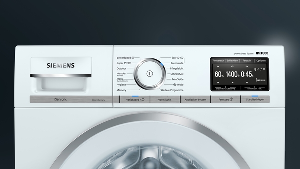 Siemens Waschmaschine Frontlader iQ800 WM14VG93